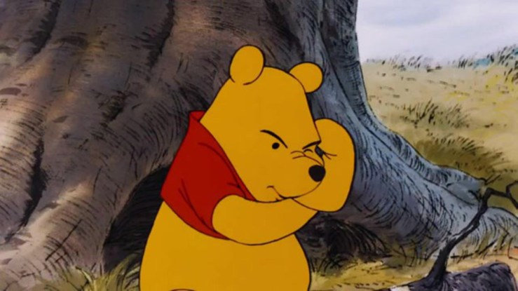 Winnie the Pooh Thinking